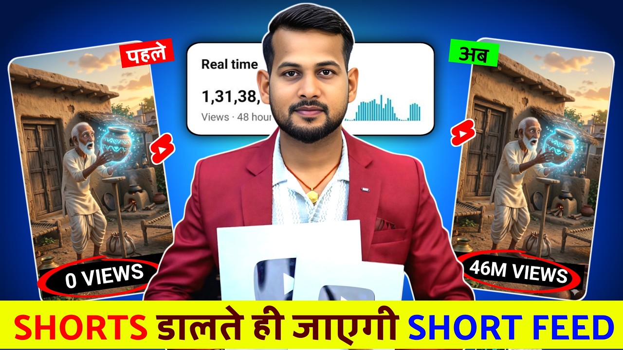डालते ही जाएगी Short Feed🔥| How To Viral Short Video On Youtube | Shorts Video Viral tips and tricks
