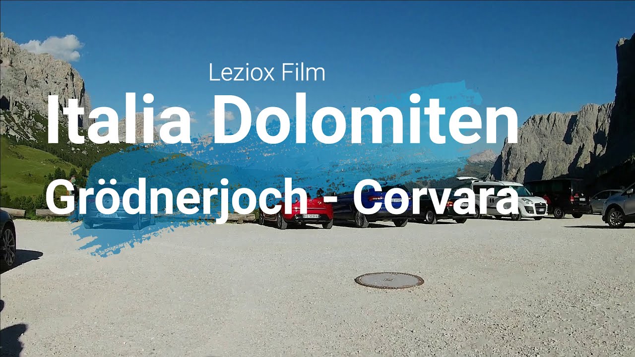 Italien Dolomiten: Gr&ouml;dnerjoch - Corvara Motorrad