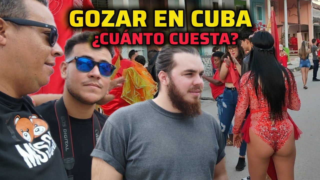 Lo que hacen los cubanos para sobrevivir lo descubrimos en las noches de carnaval en Cuba.