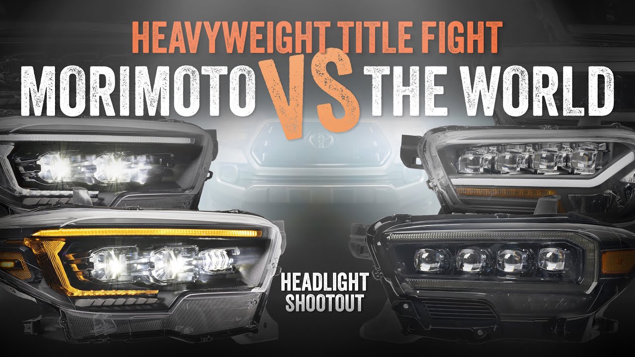 Ultimate 2016-2023 Toyota Tacoma Headlight Shootout | Which LED Headlight Upgrade Wins?