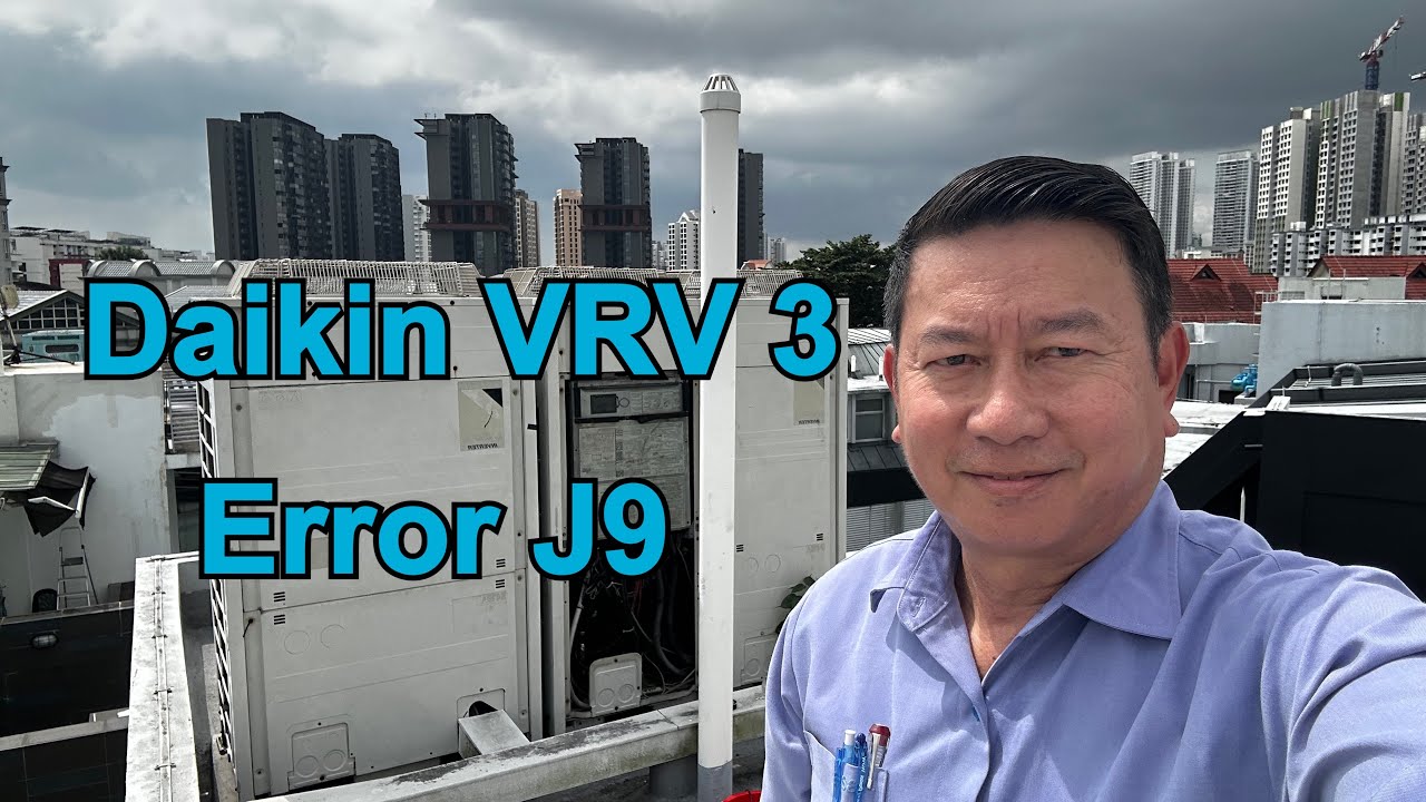 Daikin VRV 3 | Как определить конкретную неисправность | ошибка J7/8/9