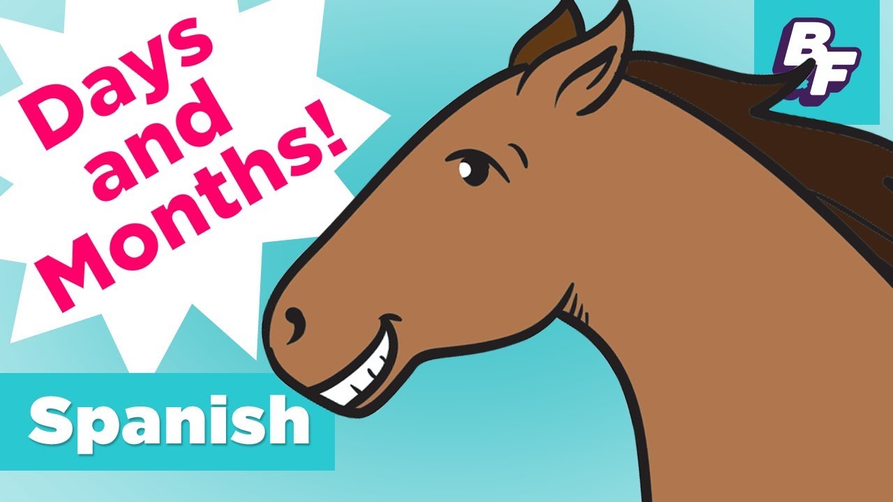 Learn Spanish Days and Months | BASHO & FRIENDS 4k Learning Songs | Day by Day - D&iacute;a por d&iacute;a