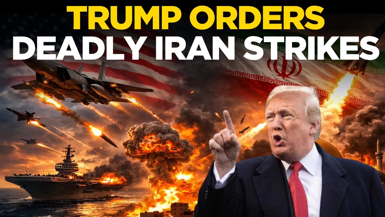 Trump Iran War LIVE | U.S. Strikes Iran: Deadly Air Raids Rock Middle East | War Escalation Live