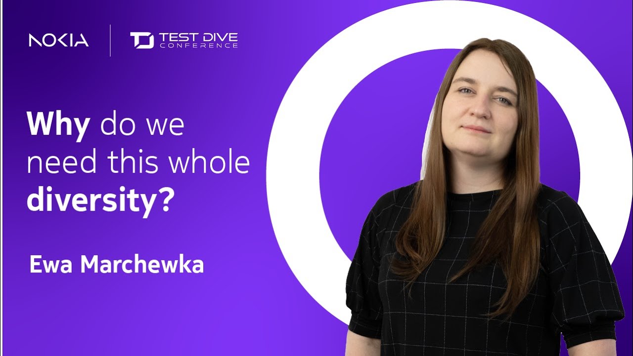 Measurable benefits of having a diverse team | Ewa Marchewka | Test Dive Conference 2023