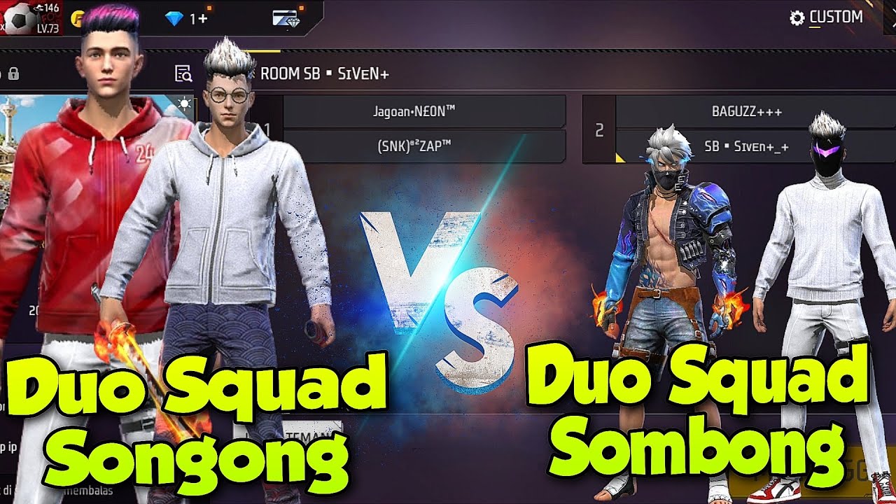 2 Squad Songong Vs 2 Squad Sombong!! Pembantaian Pertama!!