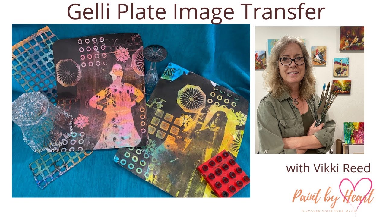 Gelli Plate Image Transfer