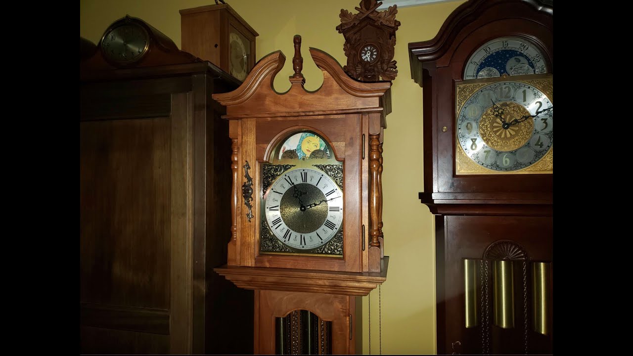 The inside review of the 1980 Emperor Westminster Chime Grandfather Clock