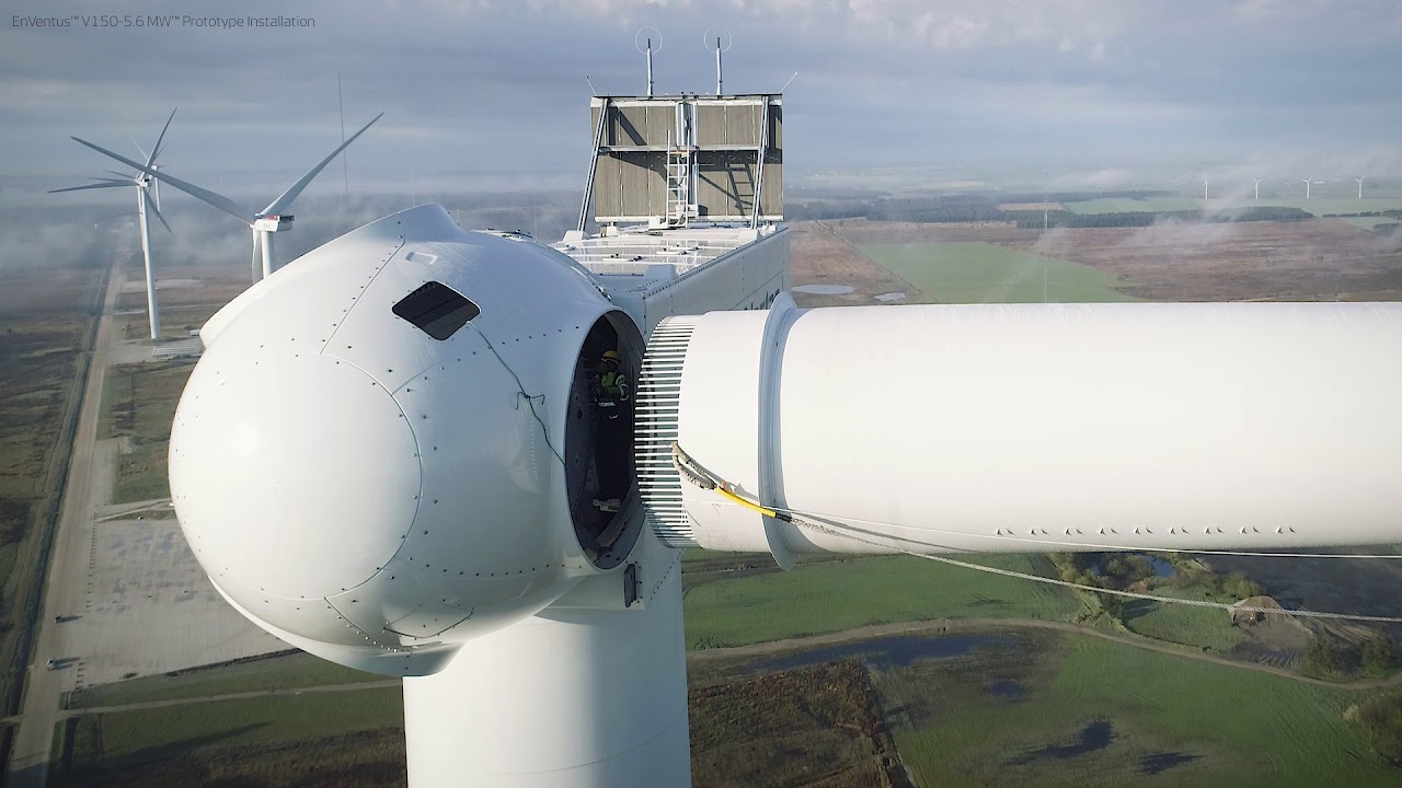 EnVentus prototype installed, produces first kWh