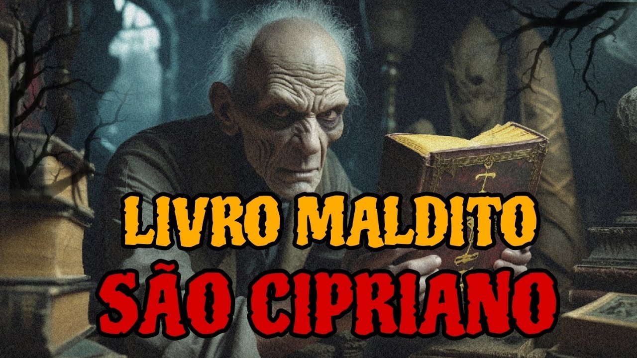 "O LIVRO MALDITO DE SÃO CIPRIANO: RELATOS SOBRENATURAIS QUE VÃO TE ARREPIAR!  