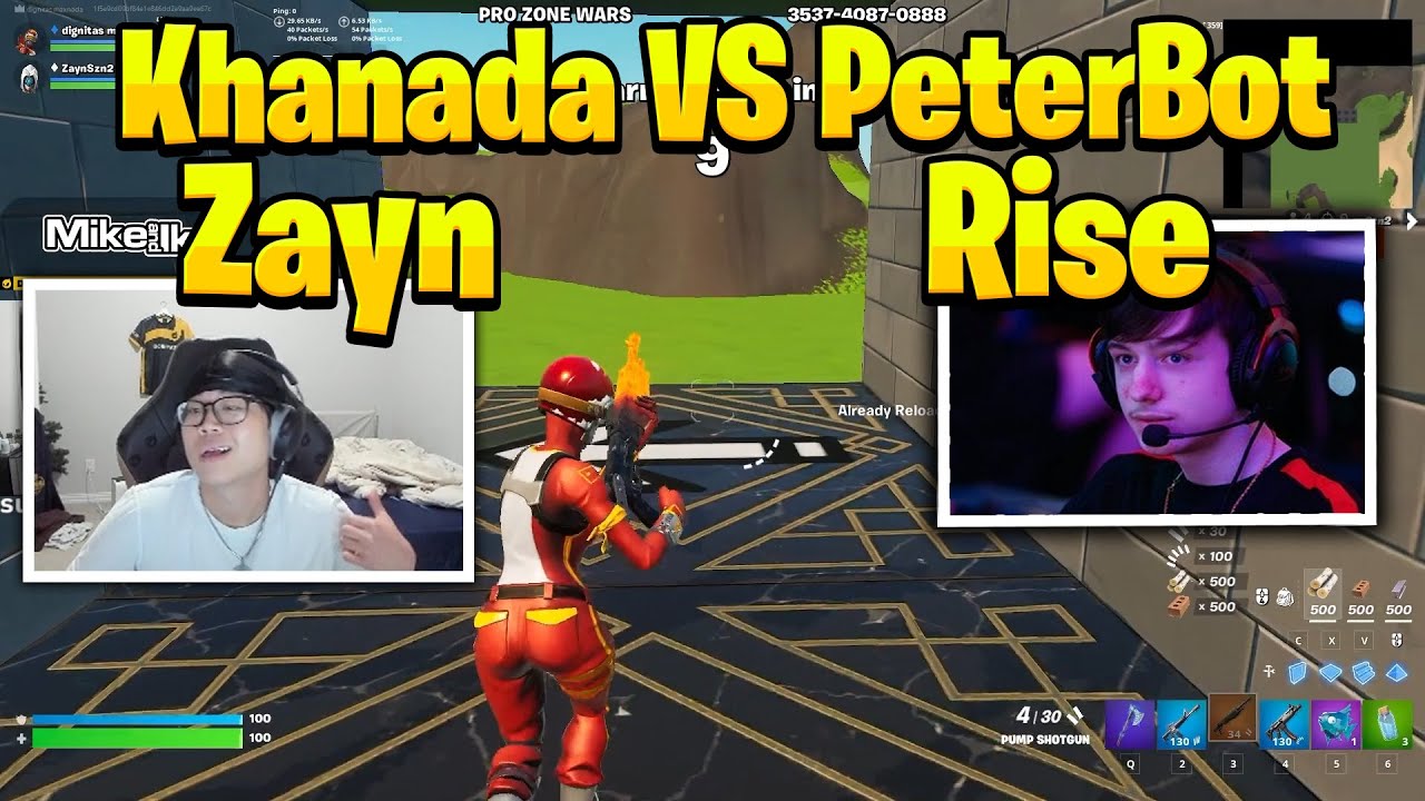 Khanada, Zayn VS PeterBot, Rise