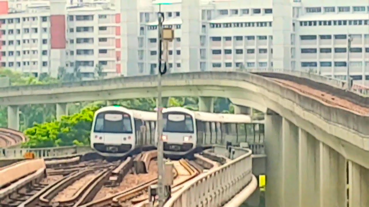 [1080p] SMRT East West Line And North South Line Trainspotting At EW24 NS1 Jurong East [Weekends]