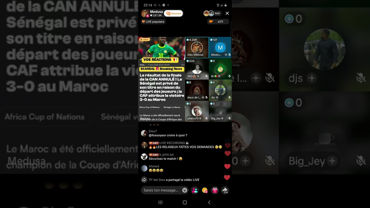 LE MAROC A GAGNÉ LA COUPE ?