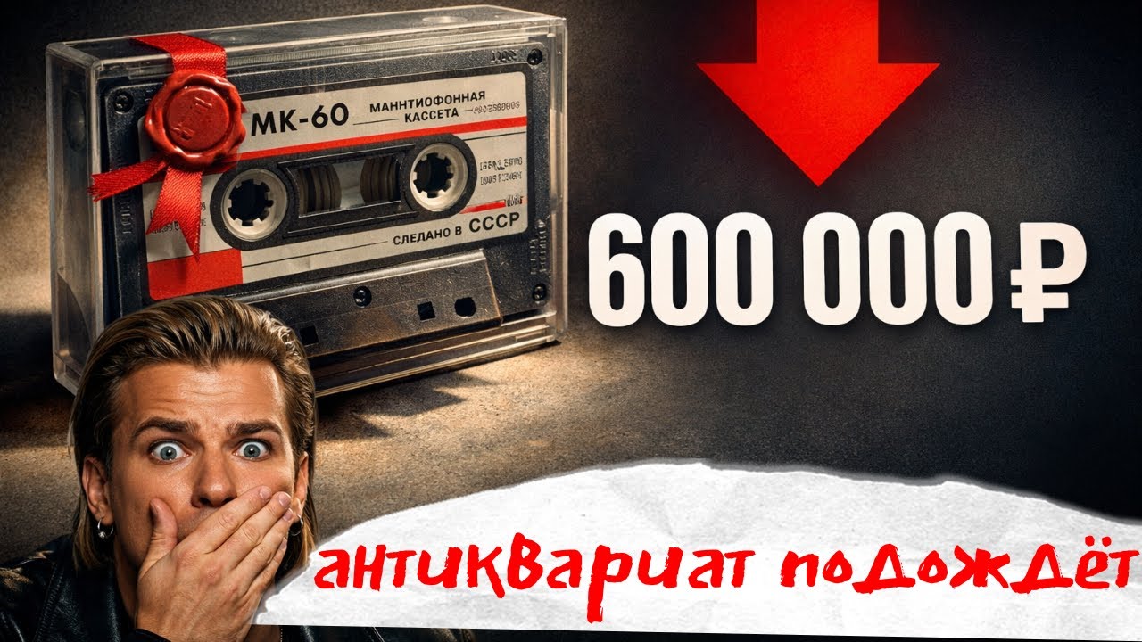 Продал кассету за 784 рубля → получил иск на 600 000. Как это вообще?