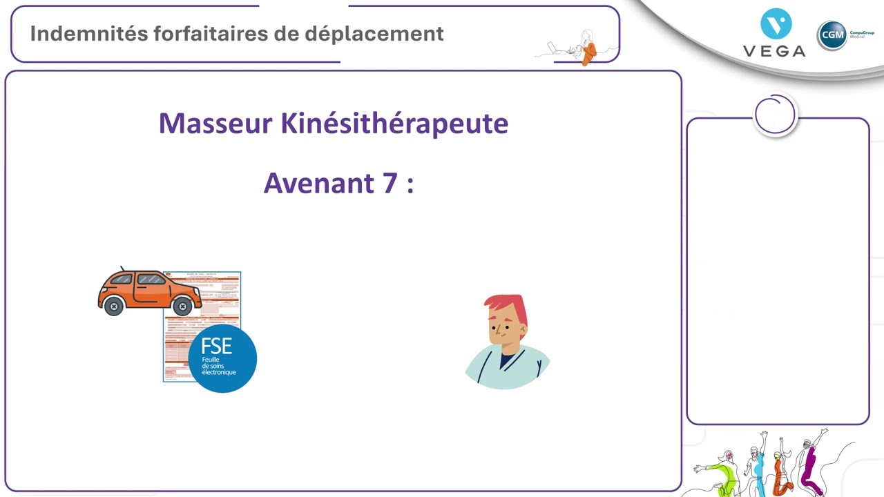 Indemnité forfaitaire de déplacement kiné