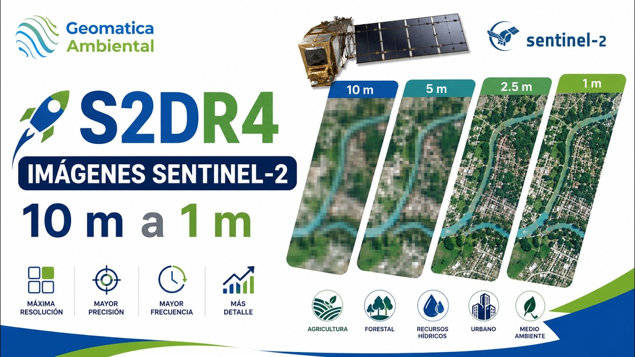 🚀 𝐒𝟐𝐃𝐑𝟒 | 𝐈𝐦𝐚́𝐠𝐞𝐧𝐞𝐬 𝐒𝐞𝐧𝐭𝐢𝐧𝐞𝐥-𝟐 𝐜𝐨𝐦𝐨 𝐧𝐮𝐧𝐜𝐚 𝐚𝐧𝐭𝐞𝐬 🛰️🌍