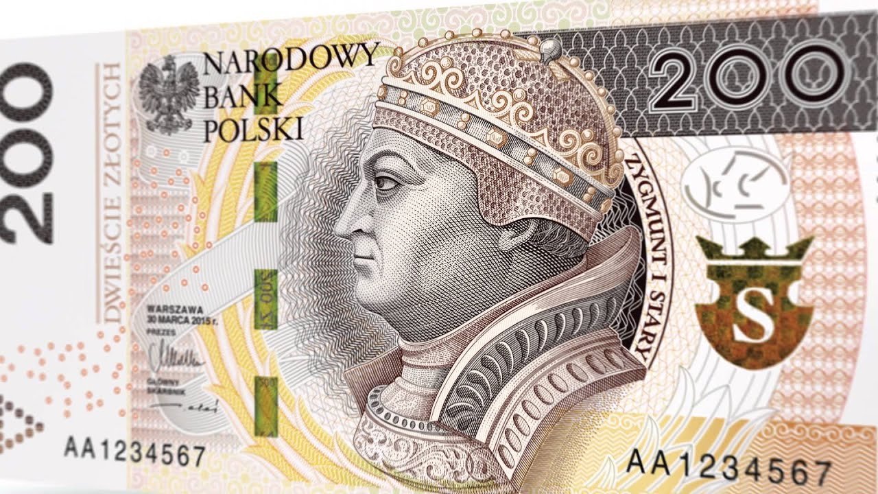 Zmodernizowany banknot 200 złotych - spot