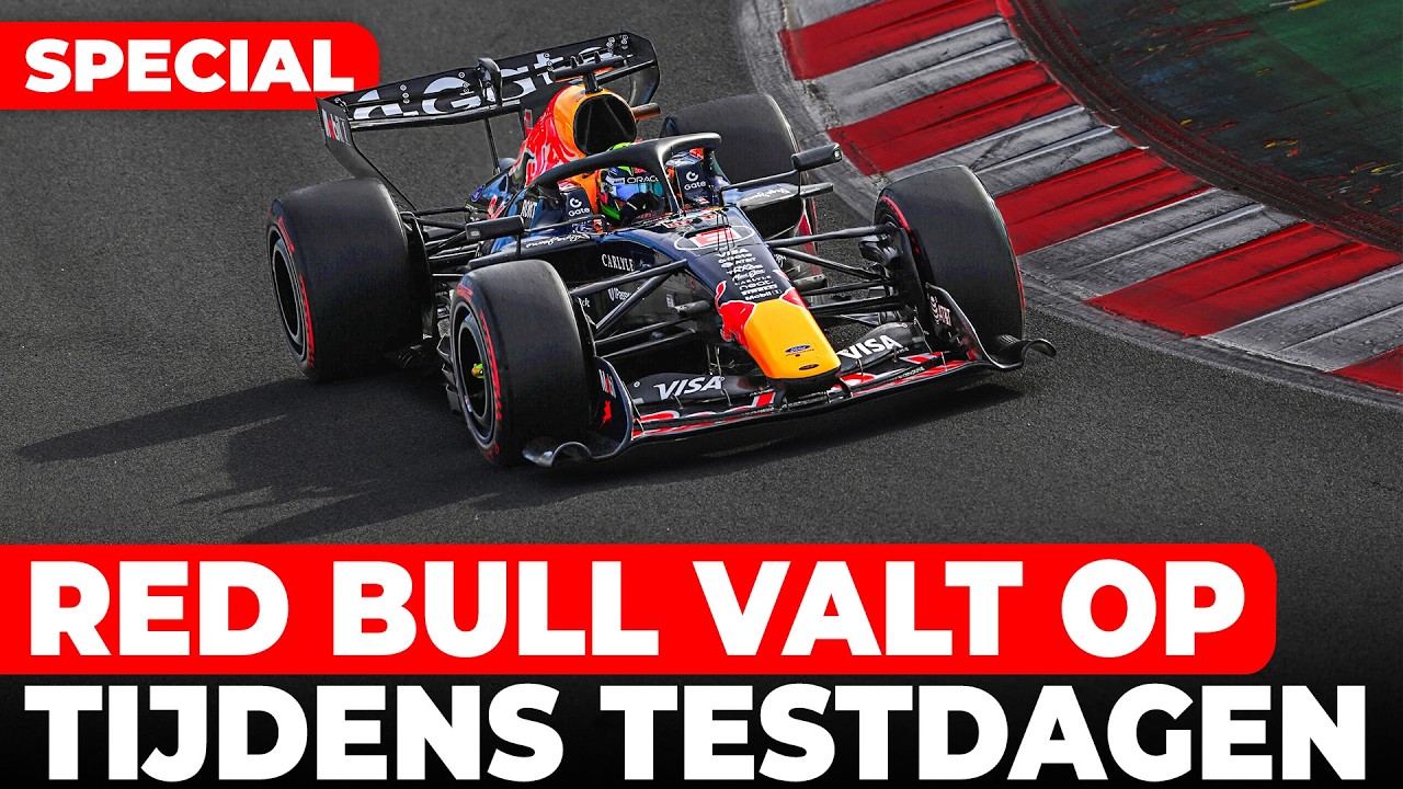 Red Bull valt op tijdens F1-testdagen in Barcelona | GPFans Special