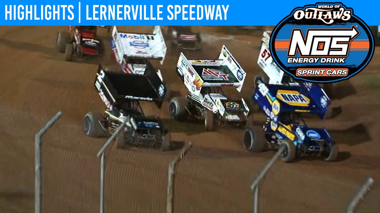 World of Outlaws NOS Energy Drink Sprint Cars Lernerville Speedway, July 21, 2020 | HIGHLIGHTS