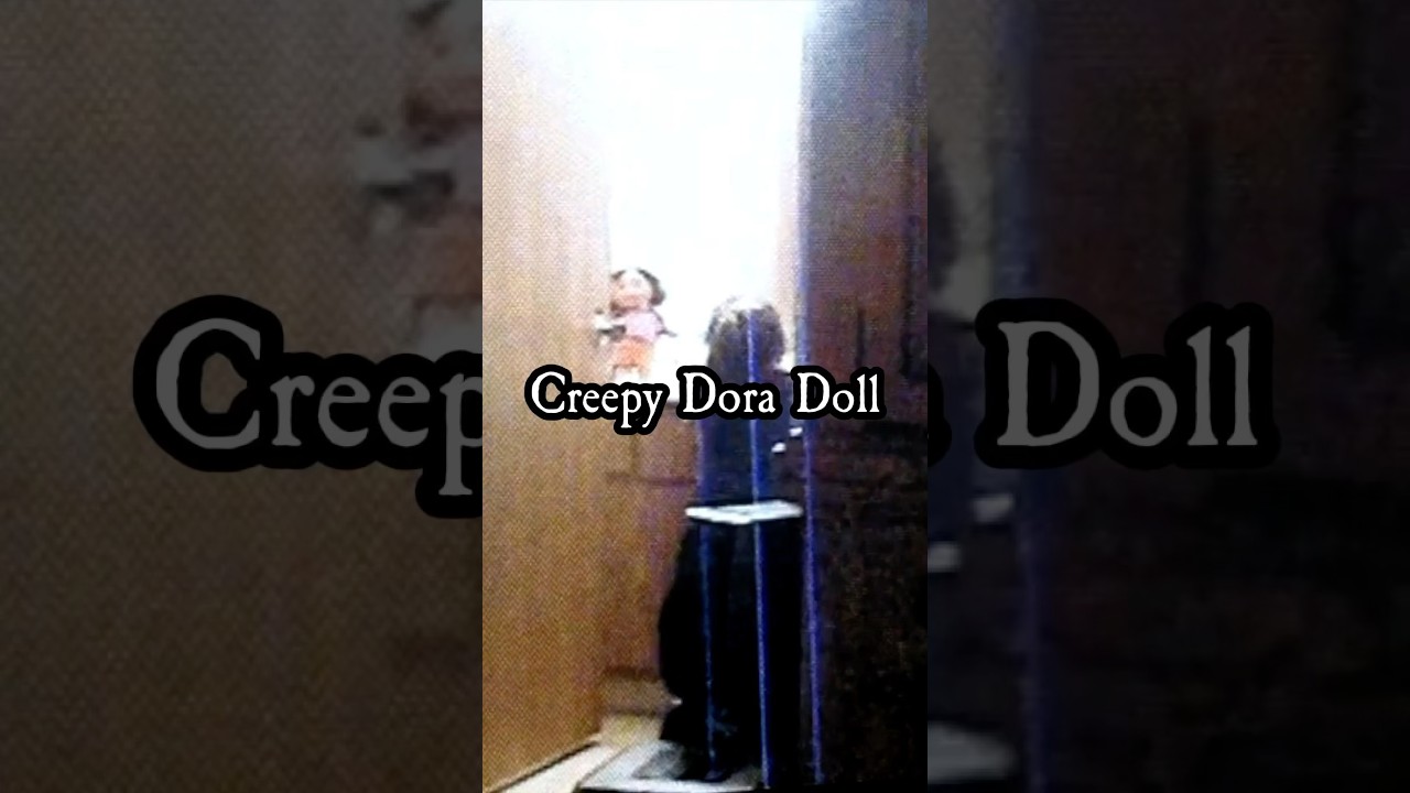 A creepy video of a Dora doll moving its head on its own&hellip; #paranormal #creepy #doratheexplorer