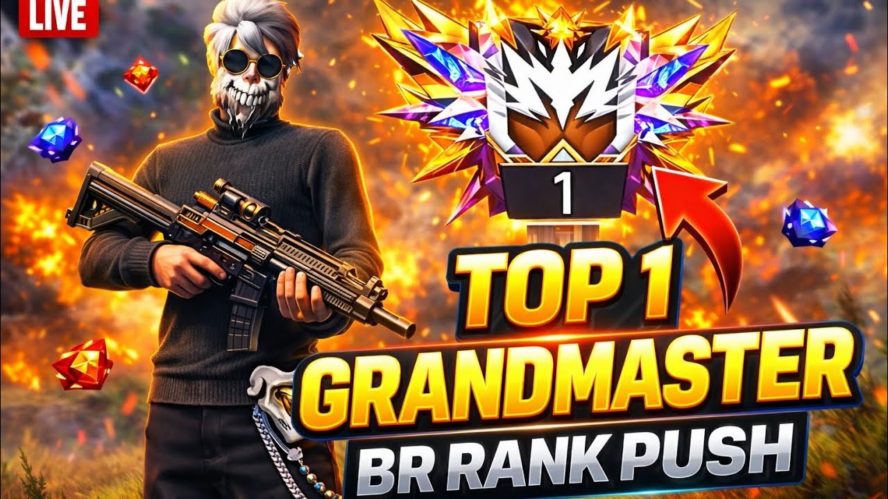 TOP 1 GRANDMASTER BR RANK PUSH || 24 HOURS GRANDMASTER PUSH || BRONG TO GRANDMASTER ||
