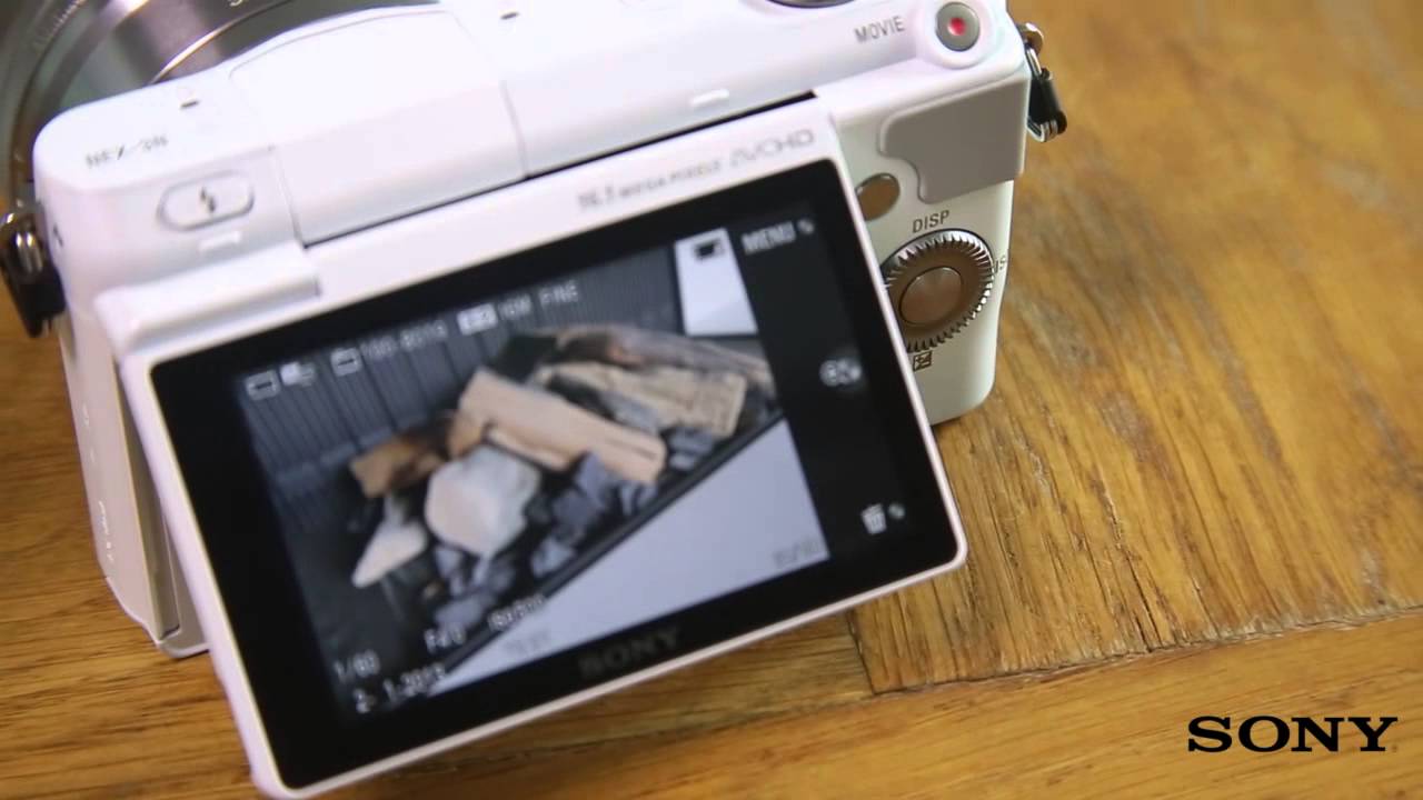 The Sony NEX-3N interchangable lens camera