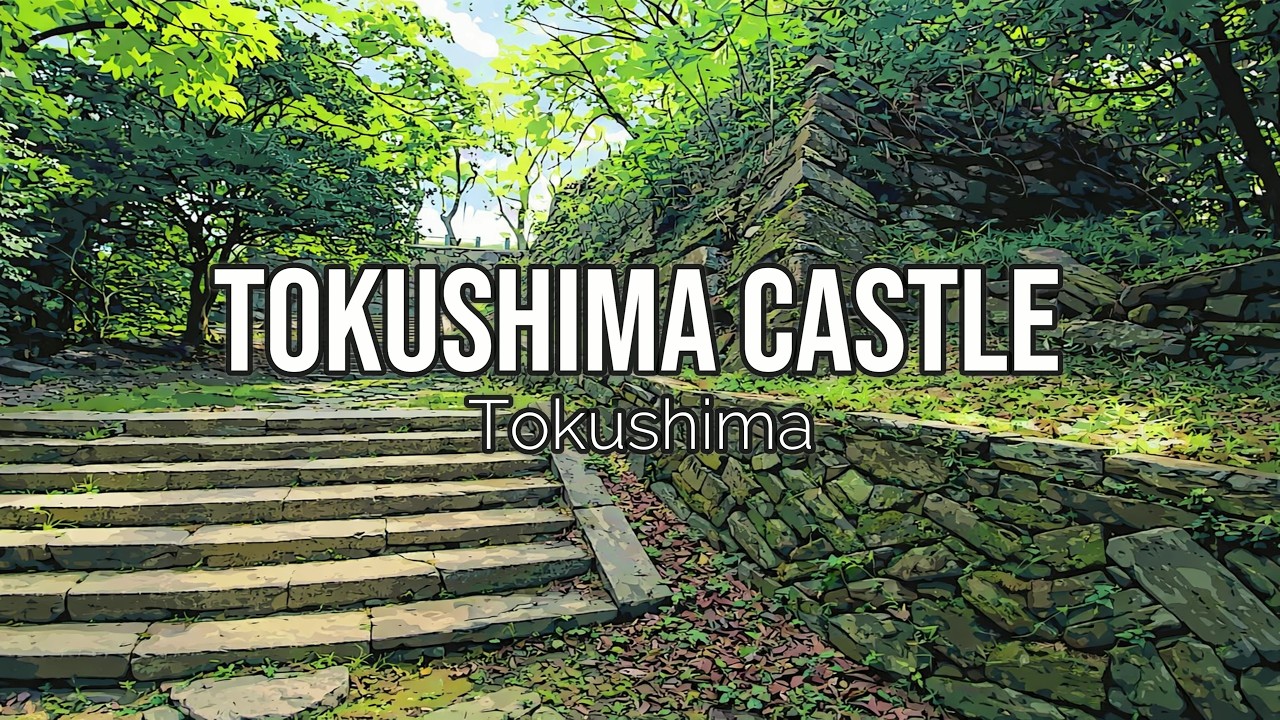 【4K】Tokushima Castle (Tokushima)  / 徳島城 (徳島)