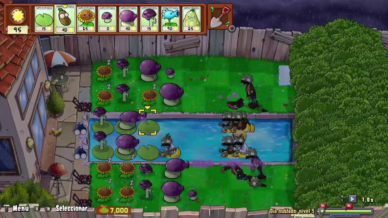 Plantas vs zombie replanted