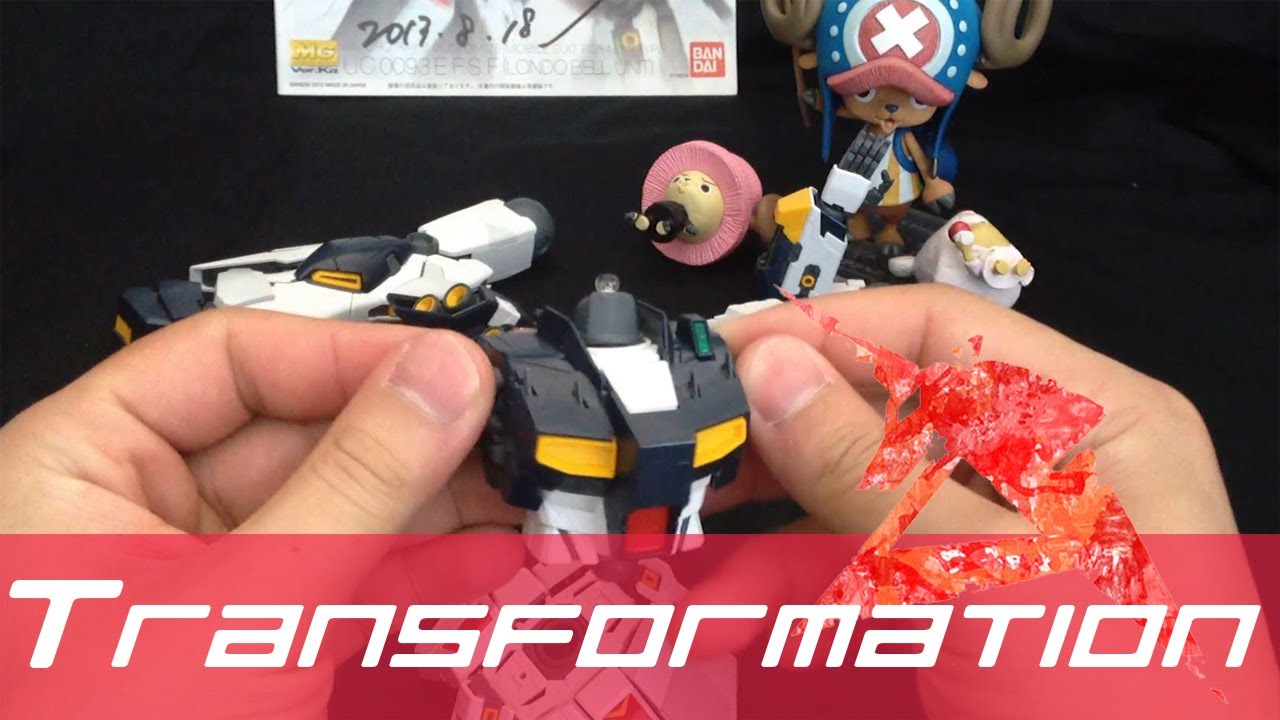 GUNPLA REVIEW: MG Nu Gundam Ver. Ka part 4 (Transformation)