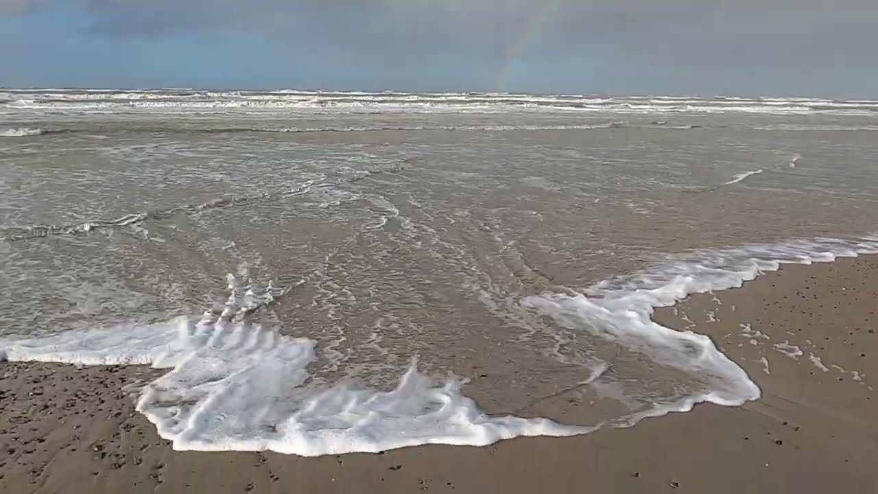 Dejlige Danmark. Vesterhavet ved Rødhus.