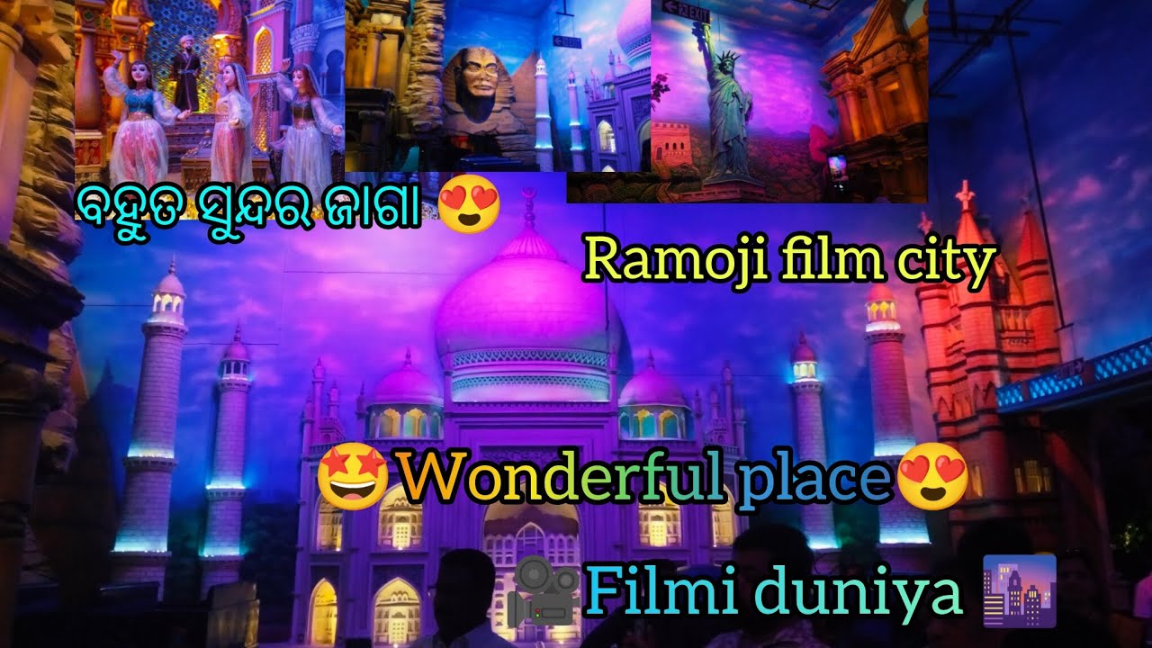 Ramoji film city 🎥 film duniya 😍🤩
