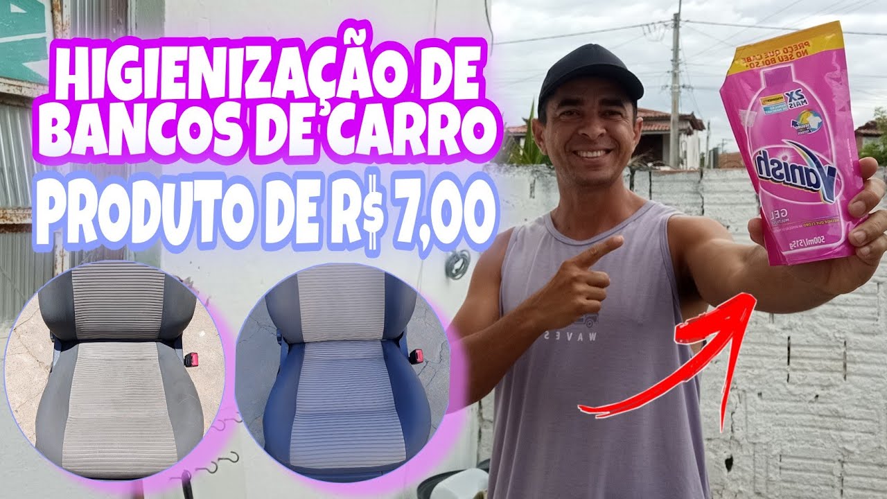 LAVEI ESTOFADOS COM 5 REAIS INVESTIDO_COMO HIGIENIZAR BANCO DE CARRO ESTOFADOS-LAVA JATO DE QUINTAL