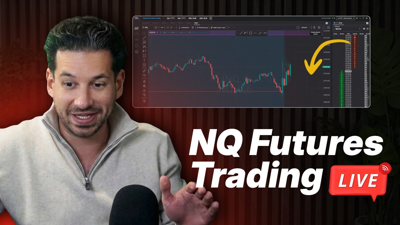 LIVE Scalping Day Trading The US NY Open On S&P 500 ES Futures