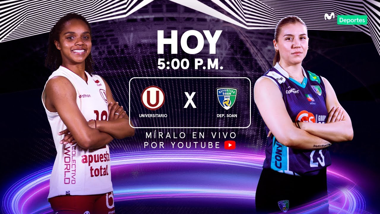 🔴 UNIVERSITARIO DE DEPORTES VS DEPORTIVO SOAN #ENVIVO | ETAPA 2 | LIGA PERUANA DE VÓLEY 24/25 👋🏐🏆