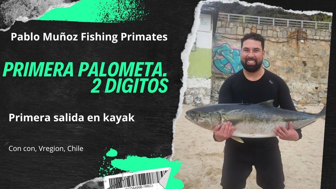 MI PRIMERA PALOMETA!! Mi Primera salida en Kayak/ Fishing Primates