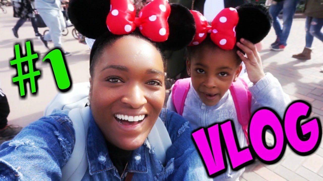 VLOG : 1ere JOURNEE A DISNEYLAND ,25eme Anniversaire (PART 1)