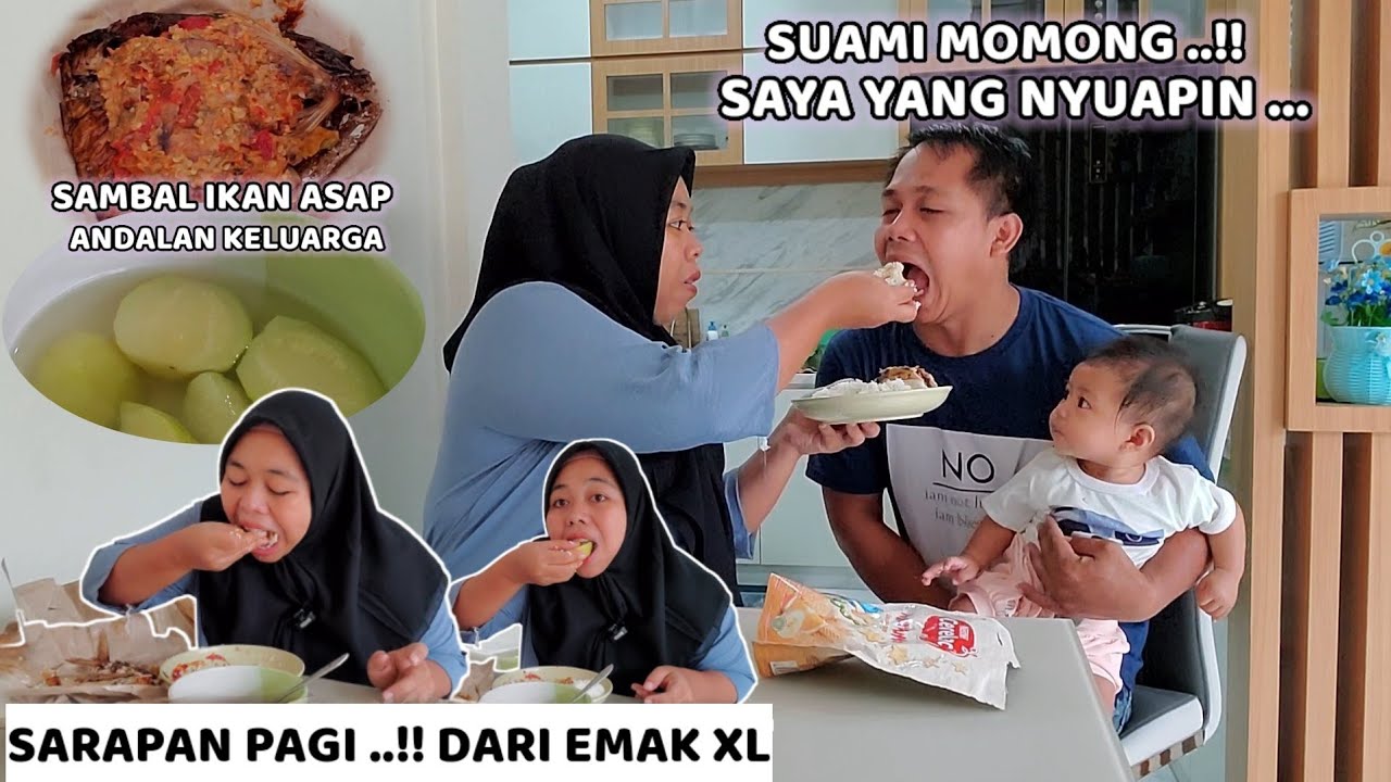 SAMBAL ikan Asap - andalan Keluarga‼️ Di bawain Emak XL