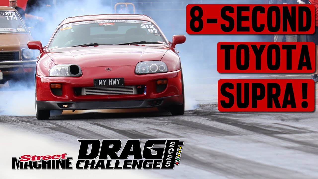 STREET DRIVEN 8-SECOND TOYOTA SUPRA!