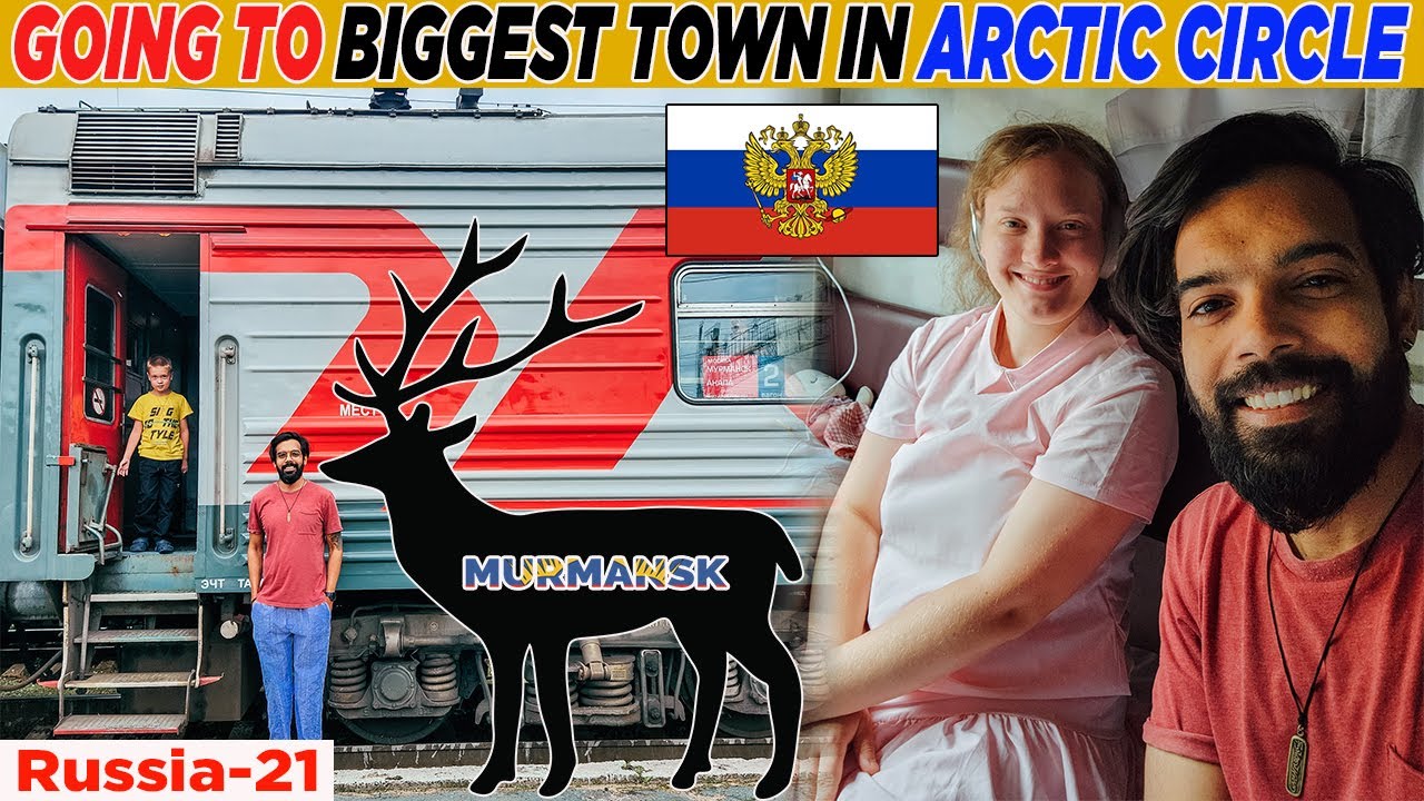 Finally I Am Travelling To MURMANSK In The ARCTIC CIRCLE - Russia 🇷🇺