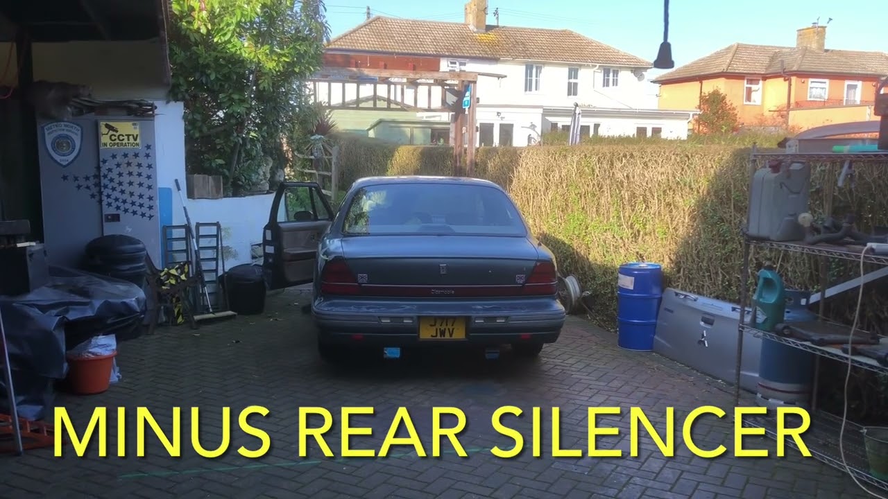 1992 Oldsmobile 88  with GM 3800 V6 With & without rear silencer. 