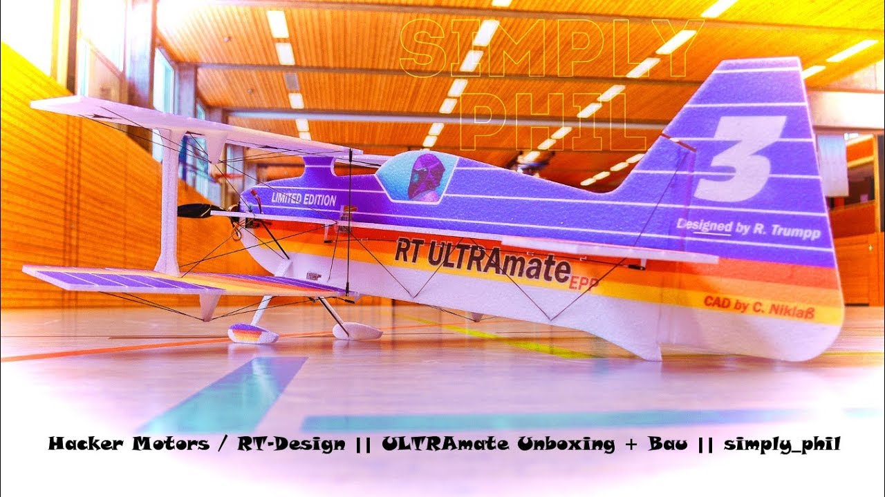 Festgeklebt! || HACKER Motors/RT-Design || ULTRAmate Unboxing + Bau || #simplyphil