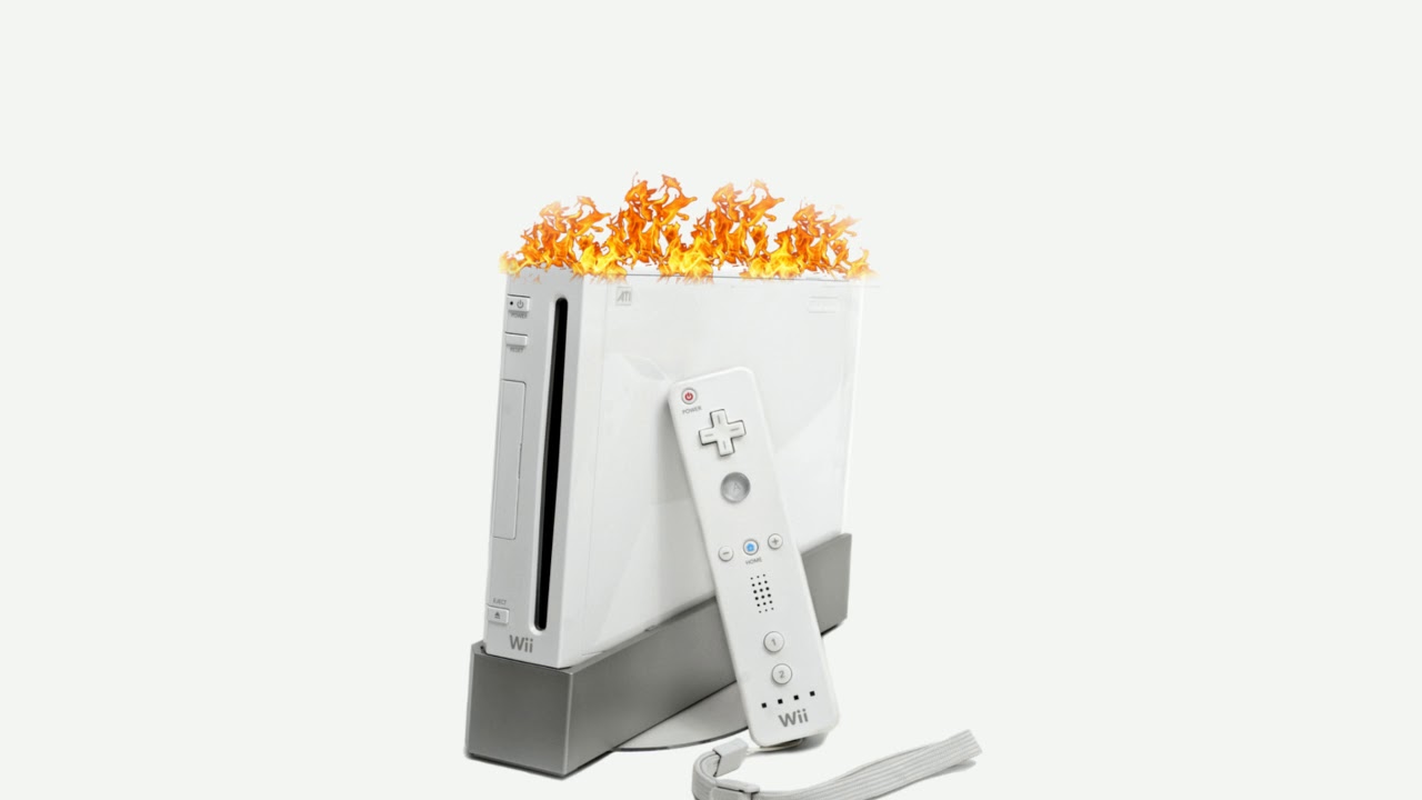 Mii channel music but it's on fire