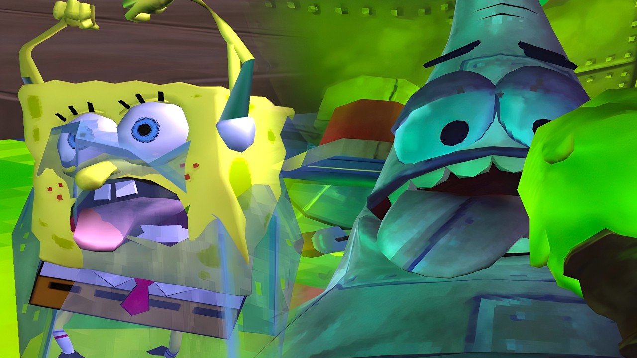 SpongeBob Battle for Bikini Bottom All Boss Cutscenes (PS2) ᴴᴰ