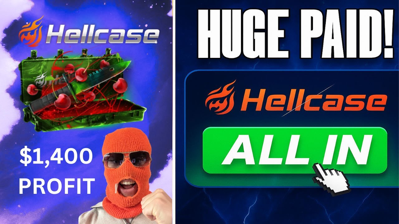 HELLCASE REVERSED MODE PAYS OFF🔥🔥 ┃HELLCASE SKINS GIVEAWAY┃HELLCASE PROMO CODE┃HELLCASE BONUS
