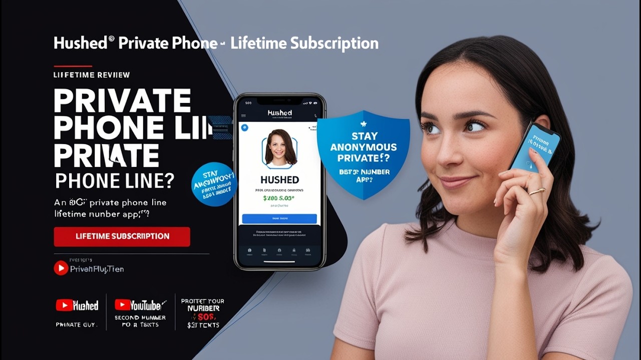 Hushed Private Phone Line LIFETIME Subscription DEAL | BEST Discount & Features!