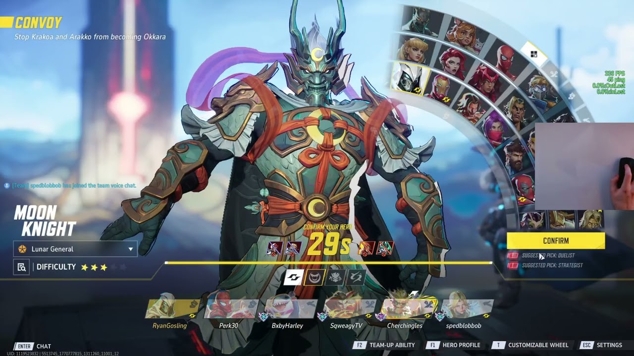 62k DMG! GALE INSANE MOON KNIGHT GAMEPLAY MARVEL RIVALS