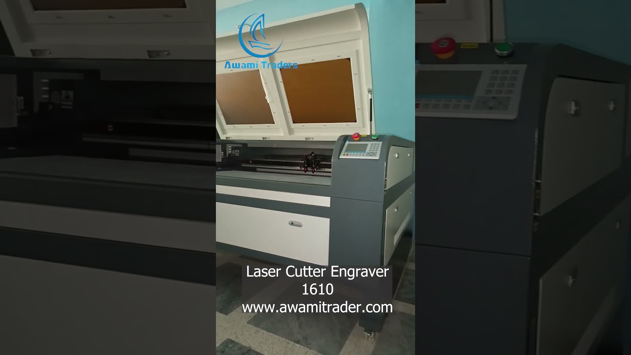 Laser Cutter Engraver Machine 1610 Double Head | Awami Trader Rawalpindi
