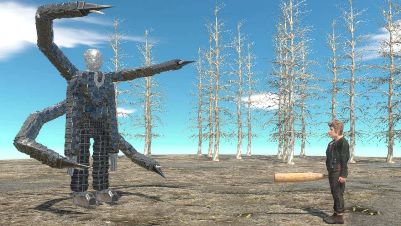 Slenderman vs ALL UNITS ARBS Animal Revolt Battle Simulator