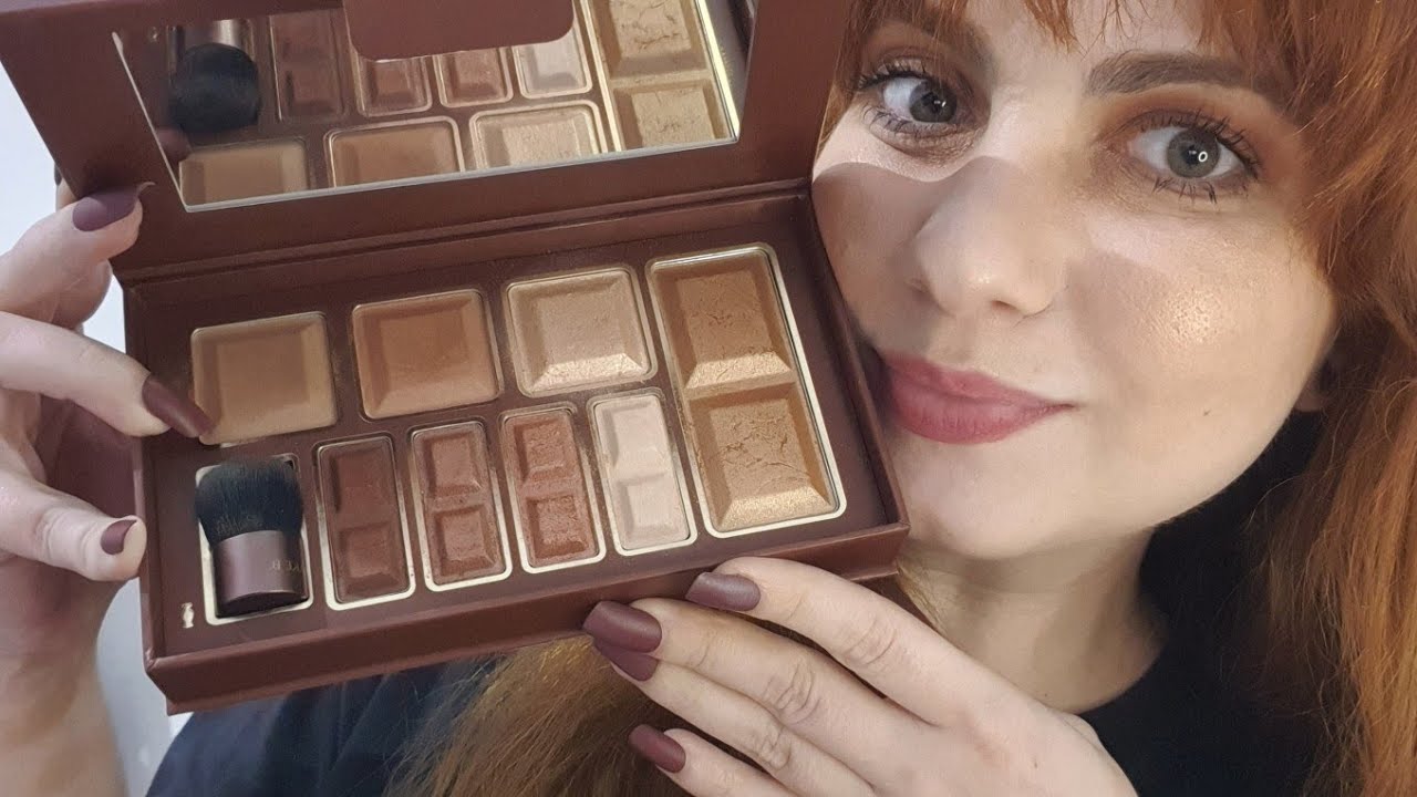 Resenha palete cocoa make b. o boticario barra de chocolate haha