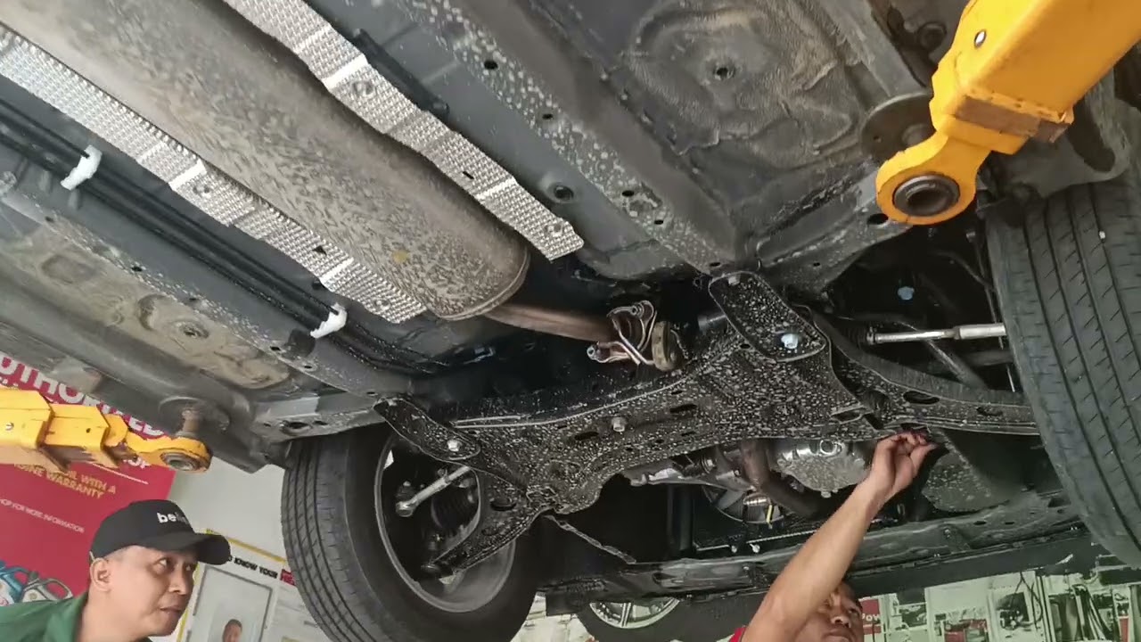 toyota raize e. manual - pinakabitan ng engine cover