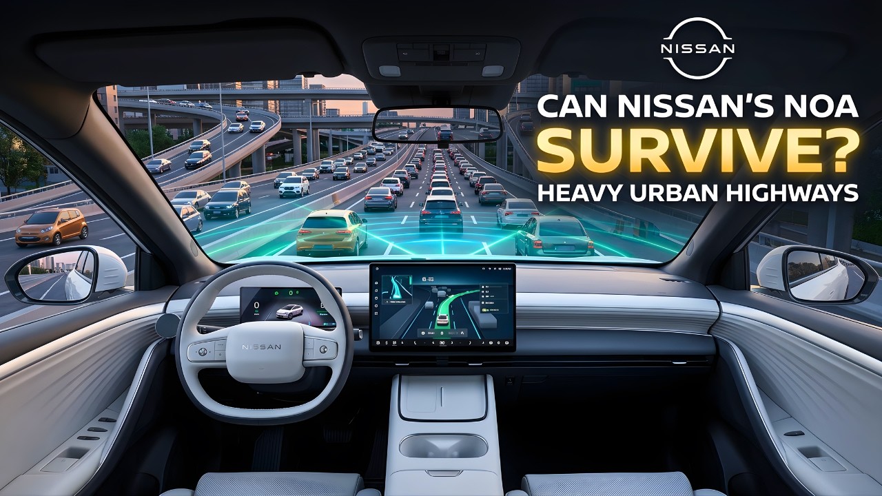 Dongfeng Nissan N6 NOA покоряет 5-е кольцо Пекина &mdash; реальные испытания на шоссе #nissan #car